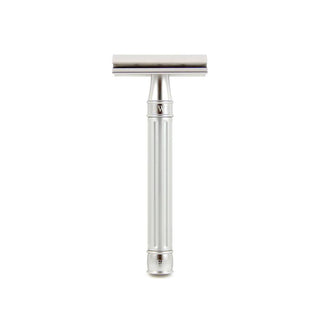 Edwin Jagger 3ONE6 Stainless Steel Double Edge Safety Razor Double Edge Safety Razor Edwin Jagger Anodized Silver 
