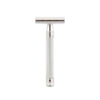 Edwin Jagger 3ONE6 Stainless Steel Double Edge Safety Razor Double Edge Safety Razor Edwin Jagger Knurled 