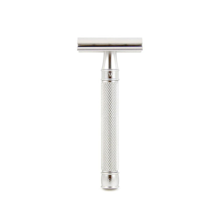 Edwin Jagger 3ONE6 Stainless Steel Double Edge Safety Razor Double Edge Safety Razor Edwin Jagger Knurled 