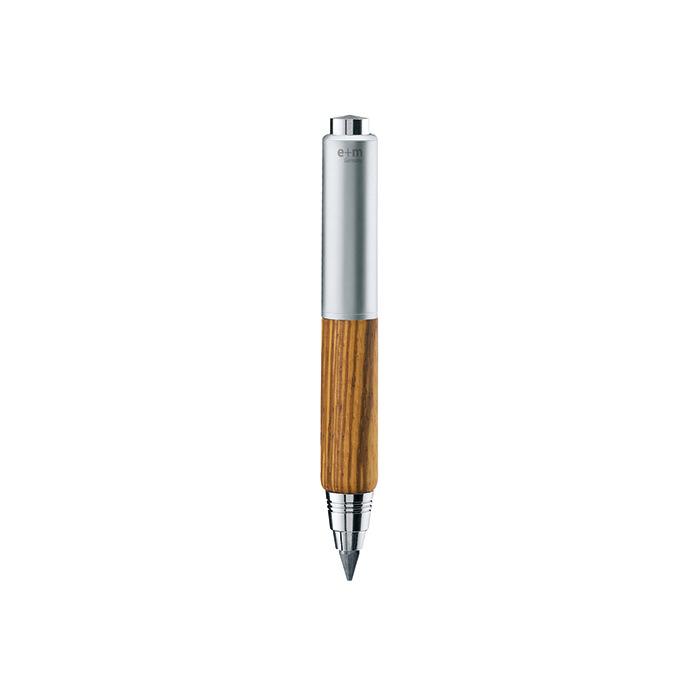 e+m Holzprodukte ‘Grip’ Nature Pencil Pencil e+m Holzprodukte Zebrano 