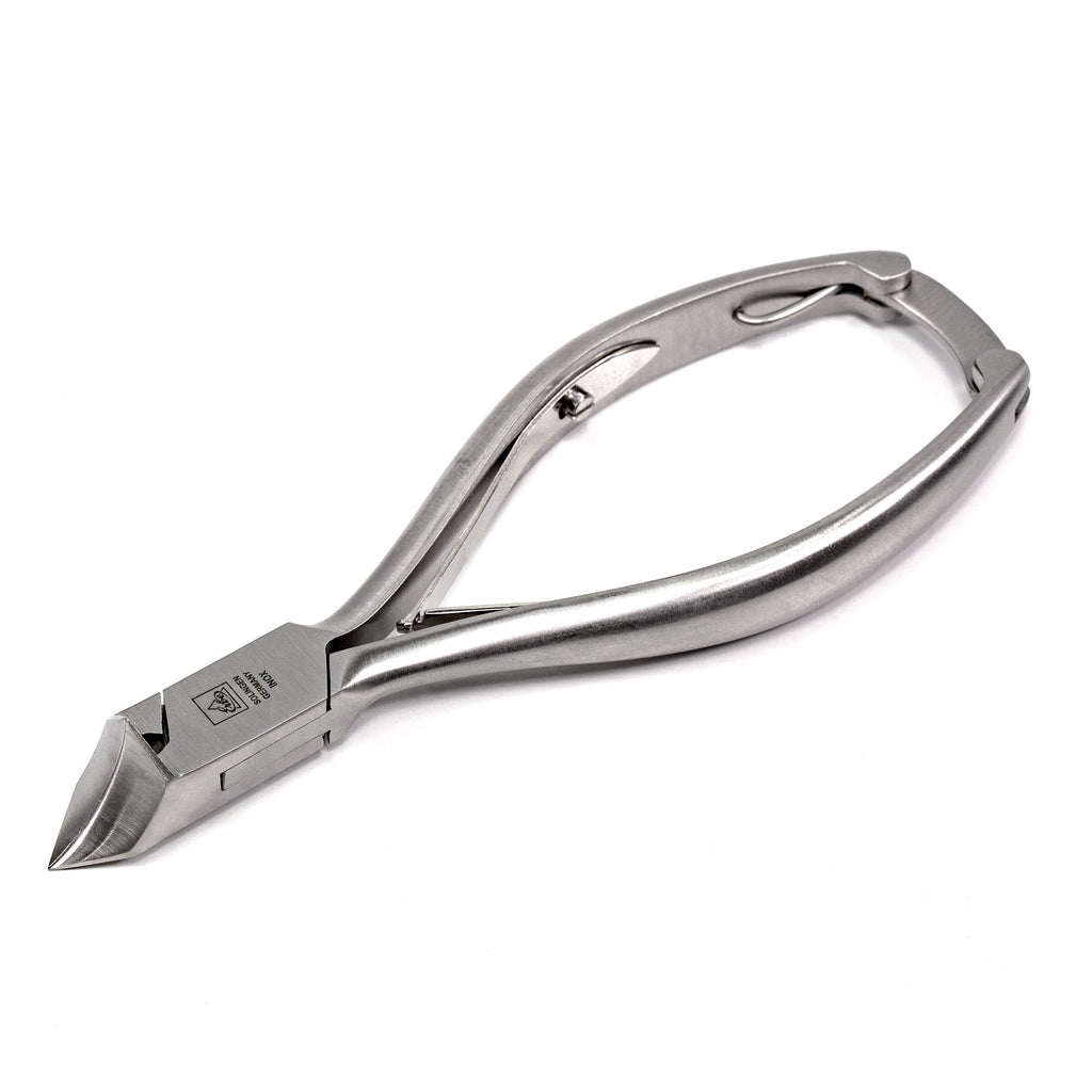 Erbe Solingen Stainless Steel Double Spring Toenail Nippers, Semi Curved Blade Toenail Nipper Erbe Solingen 