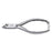 Erbe Solingen Stainless Steel Double Spring Toenail Nippers, Semi Curved Blade Toenail Nipper Erbe Solingen 