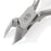 Erbe Solingen Stainless Steel Double Spring Toenail Nippers, Semi Curved Blade Toenail Nipper Erbe Solingen 