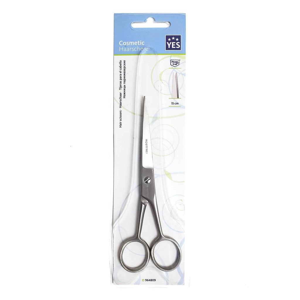 Yes Solingen Nickel-Plated Barber's Scissors Barber Scissors Erbe Solingen 