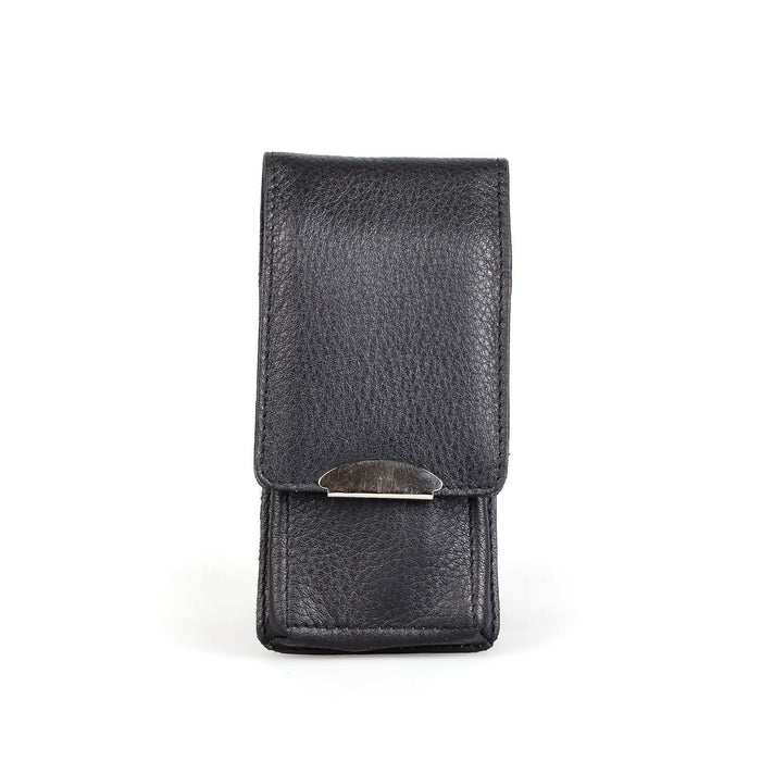 Erbe Solingen 4-Piece Travel Manicure Set, Black Cowhide Snap Case Manicure Set Erbe Solingen 