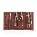 Erbe Solingen 7-Piece Manicure Set, Antique Leather Snap Case Manicure Set Erbe Solingen 