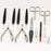 Erbe Solingen 13-Piece Imperial Manicure Set, Nappa Leather Black Snap Case Manicure Set Erbe Solingen 