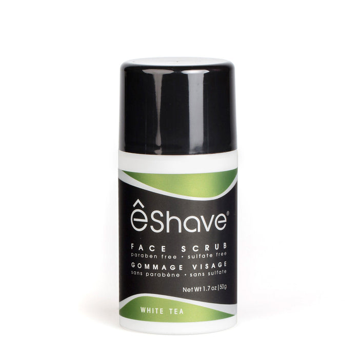 eShave Face Scrub, White Tea Men's Grooming Cream eShave 