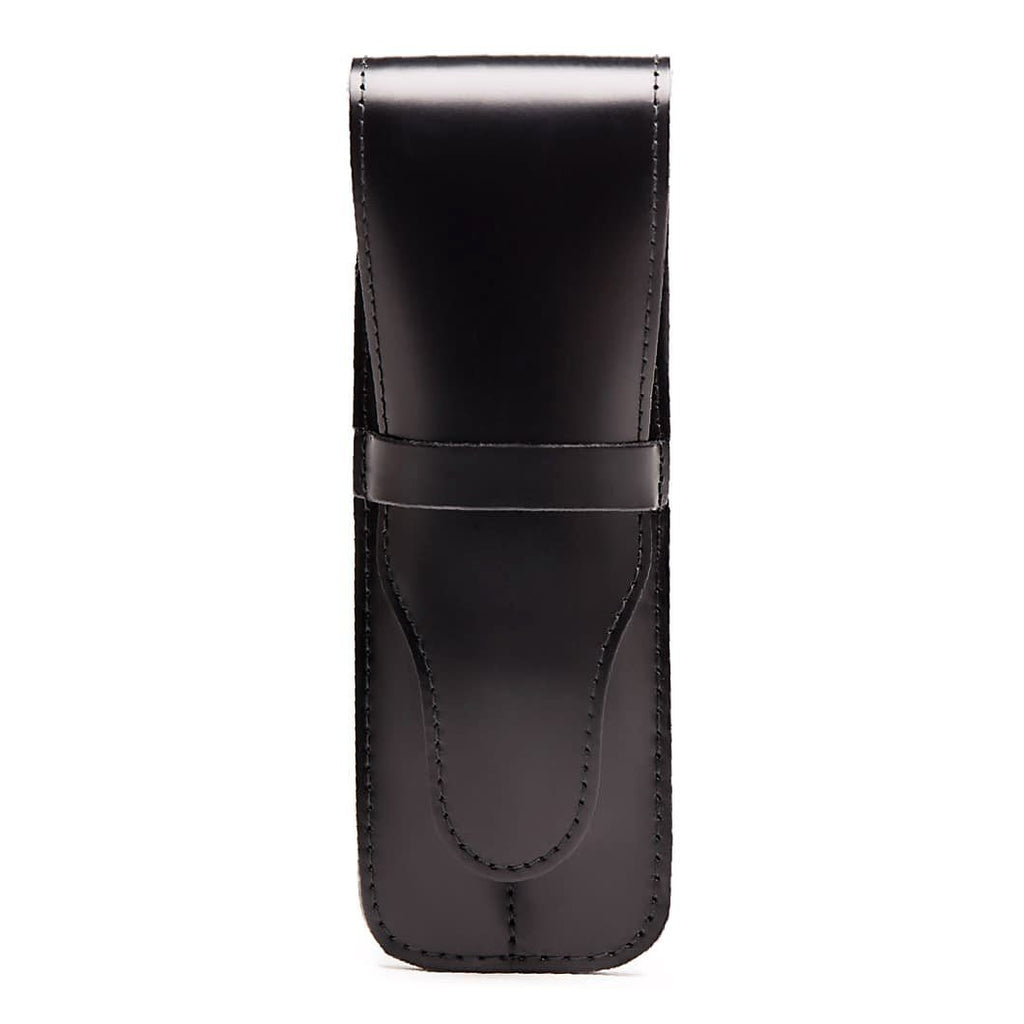 Ettinger Bridle Hide Double Pen Case, Black Pen Case Ettinger 