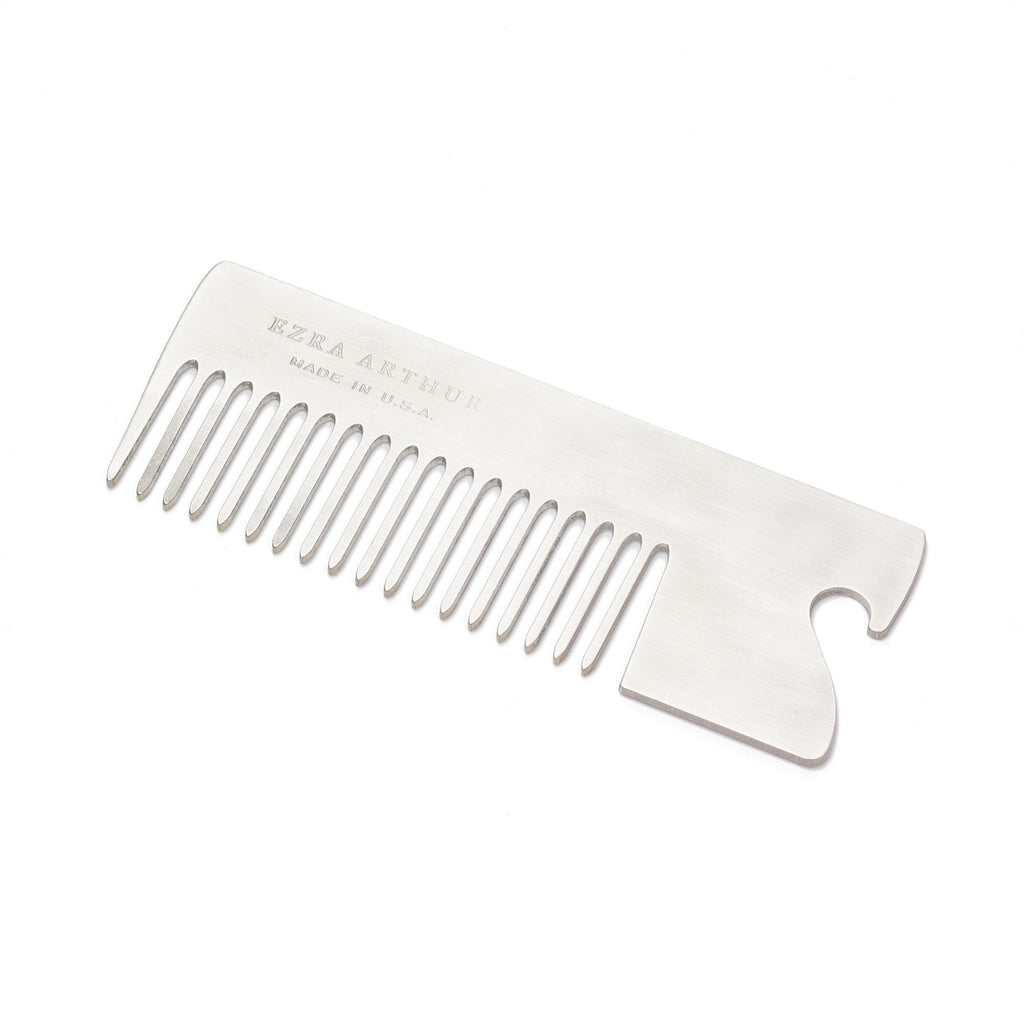 Ezra Arthur Beard Comb with Leather Case Beard Comb Ezra Arthur 