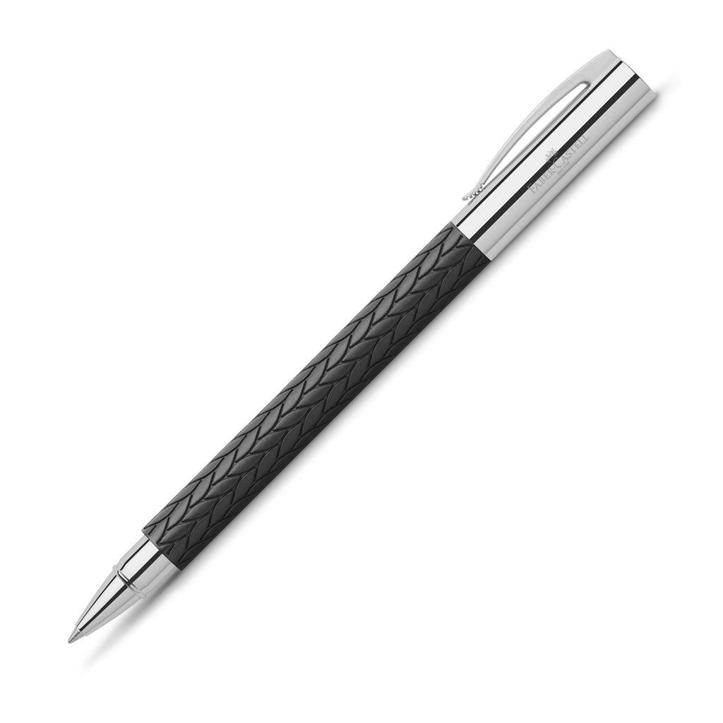 Faber-Castell Ambition 3D Leaves Rollerball Pen, Black Ball Point Pen Faber-Castell 