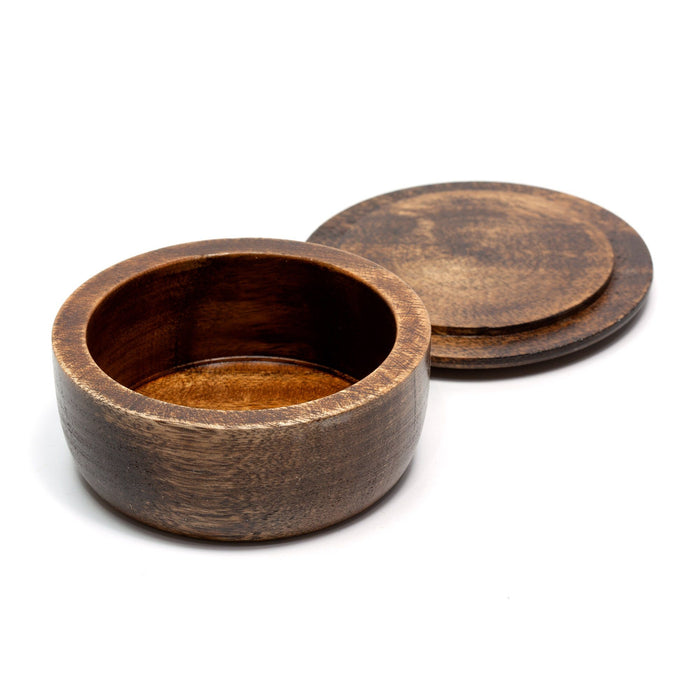 Fendrihan Acacia Wood Shaving Soap Bowl, Small Shaving Bowl Fendrihan 