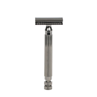 Fendrihan "Elgin" Double Edge Safety Razor, Gunmetal Double Edge Safety Razor Fendrihan 