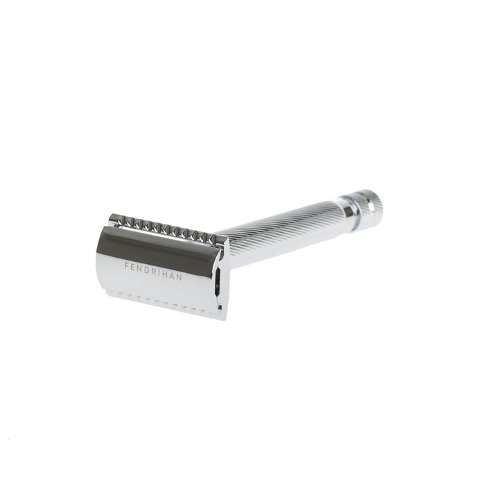 Fendrihan "Bay" Double Edge Safety Razor, Barber Pole Lined Handle Double Edge Safety Razor Fendrihan 