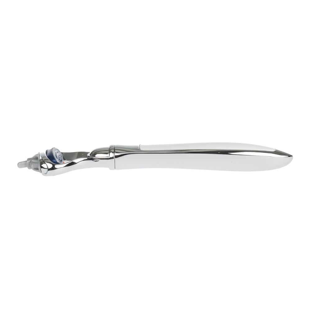 Fendrihan Handle for Cartridge Razor, Chrome with White Accent Cartridge Type Safety Razor Fendrihan 