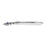 Fendrihan Handle for Cartridge Razor, Chrome with White Accent Cartridge Type Safety Razor Fendrihan 