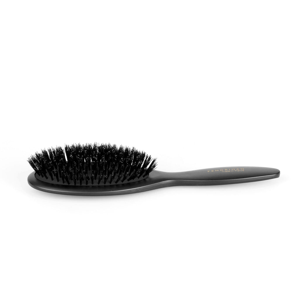 Fendrihan Oval Hair Brush with Boar Bristles and Cushion Base, Made in France Hair Brush Fendrihan 