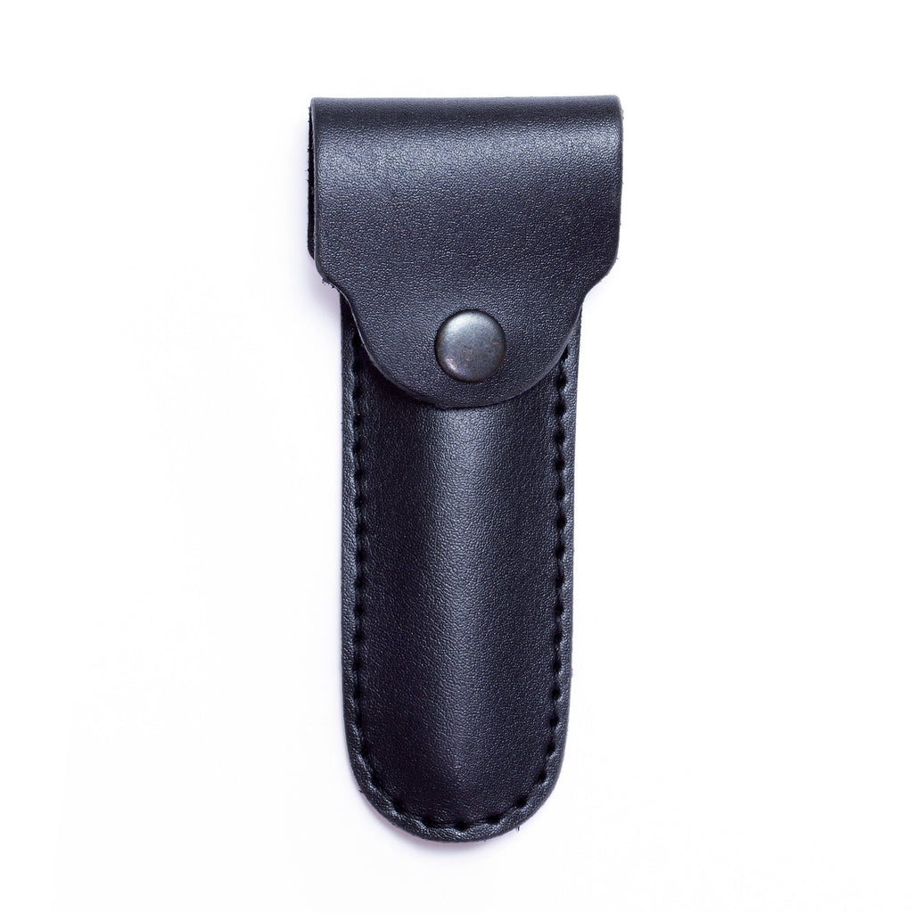 Fendrihan Safety Razor Leather Pouch Grooming Travel Case Fendrihan Black 