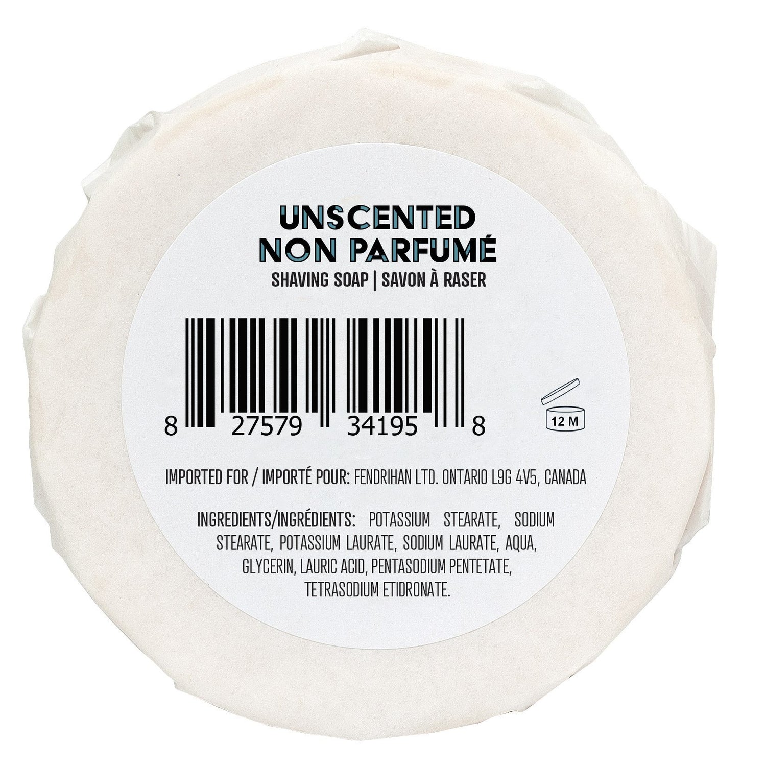 Fendrihan Unscented Shaving Soap, 100 g Shaving Soap Fendrihan 