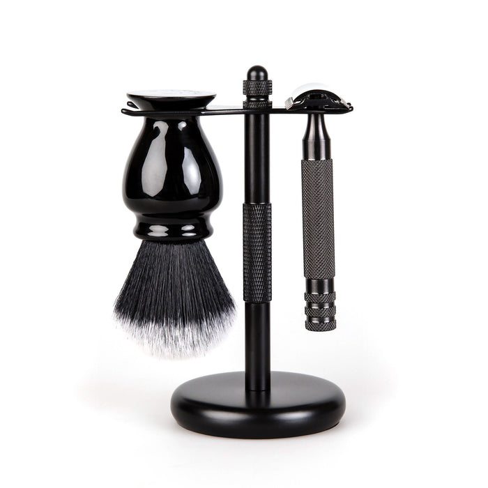 3-Piece Wet Shaving Set with Stainless Steel Safety Razor, Save $12 Shaving Gift Set Fendrihan Scientist MK II 22 mm 