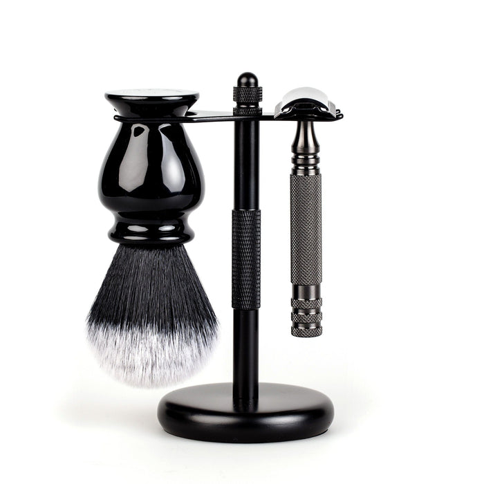 3-Piece Wet Shaving Set with Stainless Steel Safety Razor, Save $12 Shaving Gift Set Fendrihan Ambassador MK II 24 mm 