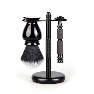 3-Piece Wet Shaving Set with Stainless Steel Safety Razor, Save $12 Shaving Gift Set Fendrihan Adventurer MK II 22 mm 