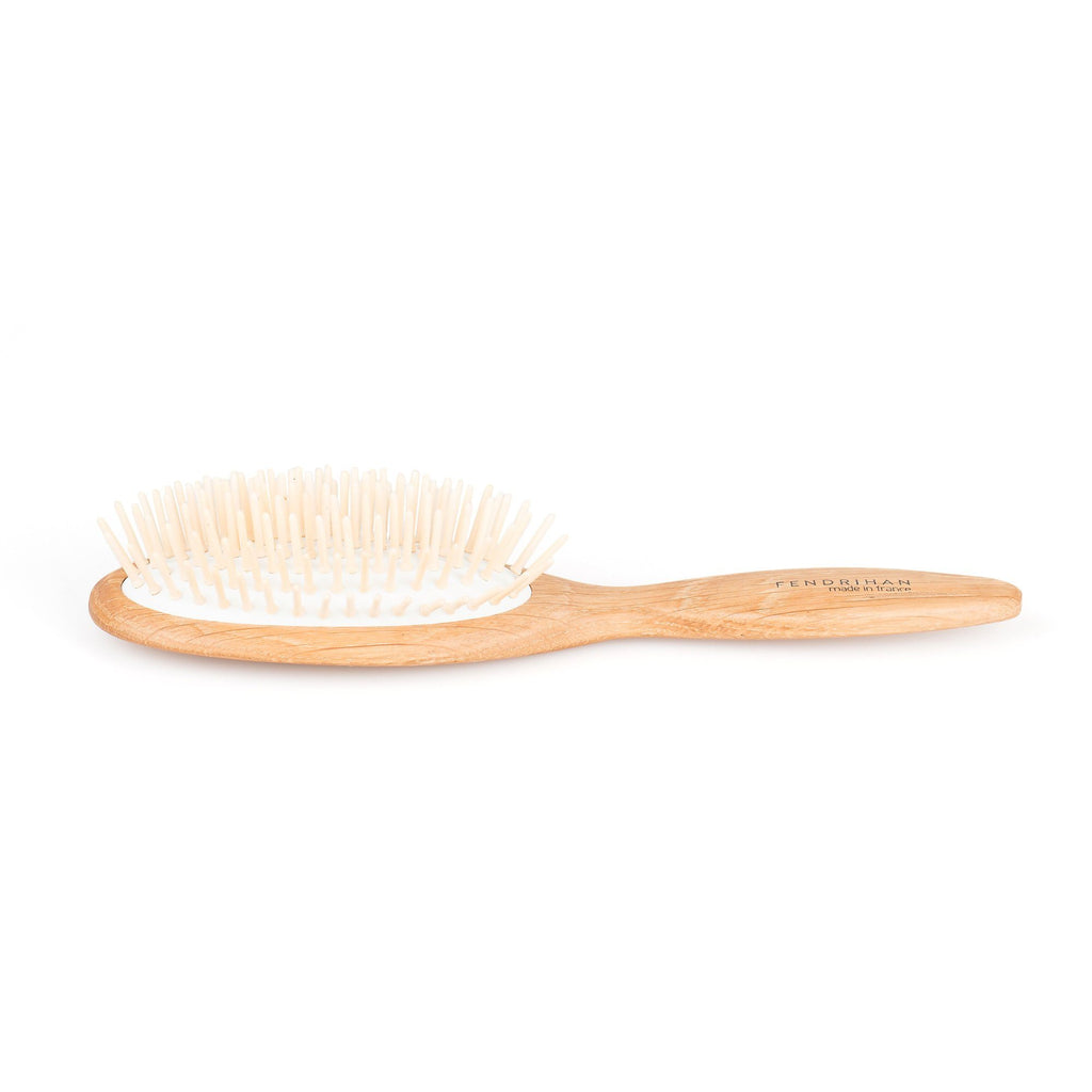 Fendrihan Pneumatic Oak Wood Hairbrush with Wooden Pins, Made in France Hair Brush Fendrihan 