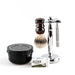 5-Piece Wet Shaving Set with Fendrihan Full Stainless Steel Safety Razor, Save $25 Shaving Kit Fendrihan Tortoise Artist 