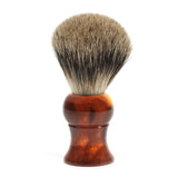 Fendrihan Pure Badger Shaving Brush, Black Handle Badger Bristles Shaving Brush Fendrihan Brush only Faux Amber 