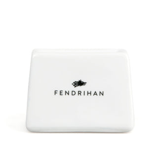 Fendrihan Porcelain Rectangular Blade Bank Razor Blades Disposal Case Fendrihan Black 