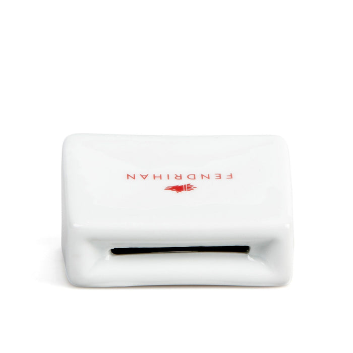Fendrihan Porcelain Rectangular Blade Bank Razor Blades Disposal Case Fendrihan 