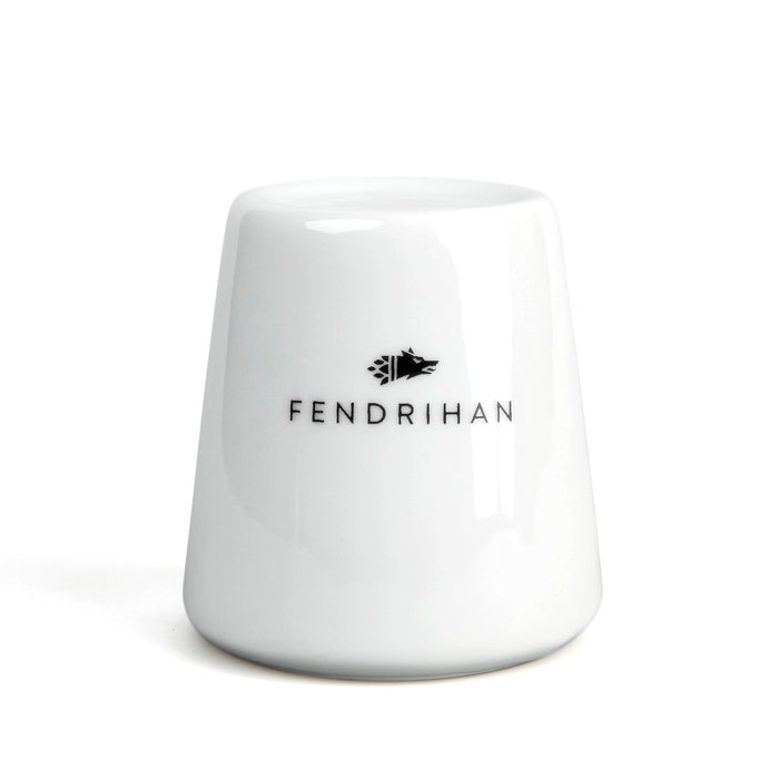 Fendrihan Porcelain Cylindrical Blade Bank Razor Blades Disposal Case Fendrihan Black 