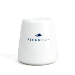 Fendrihan Porcelain Cylindrical Blade Bank Razor Blades Disposal Case Fendrihan Dark Blue 