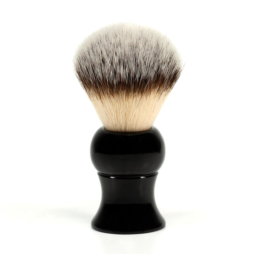 Fendrihan Synthetic Bristles Shaving Brush, Black Handle Synthetic Bristles Shaving Brush Fendrihan 