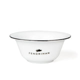 Fendrihan Porcelain Shaving Bowl, Hand-Painted Rim Shaving Bowl Fendrihan Black 