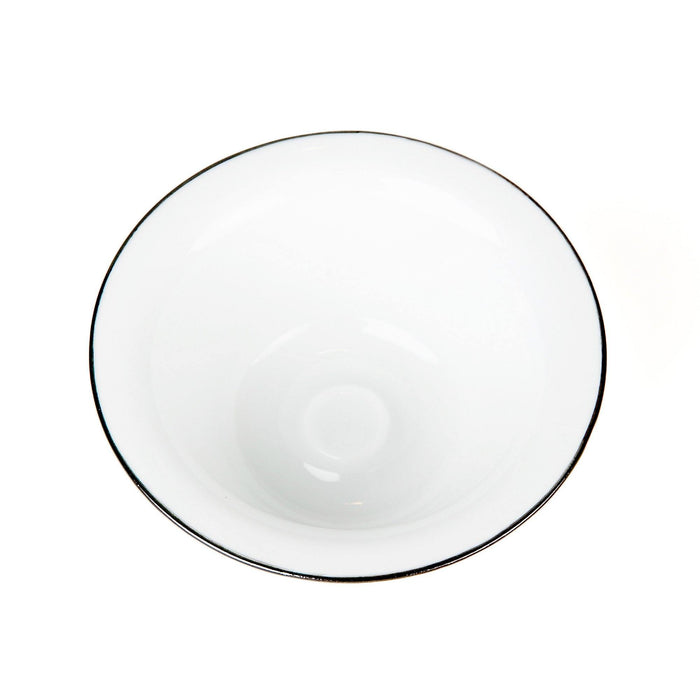 Fendrihan Porcelain Shaving Bowl, Hand-Painted Rim Shaving Bowl Fendrihan 