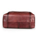 Fendrihan Pebbled Leather Travel Bag, Brandy Leather Bag Fendrihan 