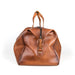 Fendrihan Pebbled Leather Travel Bag, Cognac Leather Bag Fendrihan 