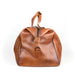 Fendrihan Pebbled Leather Travel Bag, Cognac Leather Bag Fendrihan 
