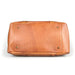 Fendrihan Pebbled Leather Travel Bag, Cognac Leather Bag Fendrihan 