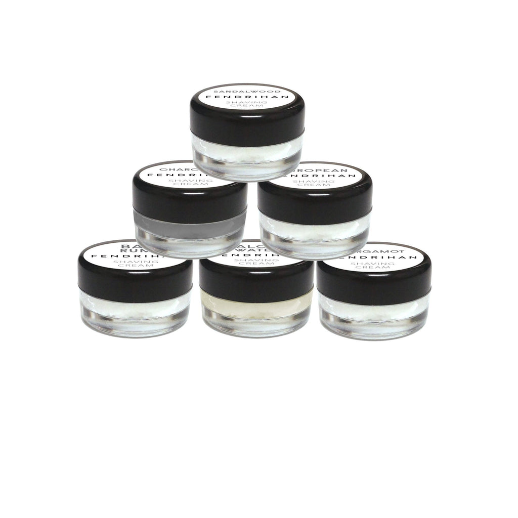 6-Scent Fendrihan Shaving Cream Sampler Shaving Cream Fendrihan 