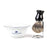 Fendrihan Porcelain Shaving Bowl and Classic Pure Grey Badger Shaving Brush with Metal Stand Set, Save $10 Shaving Set Fendrihan Dark Blue Black 