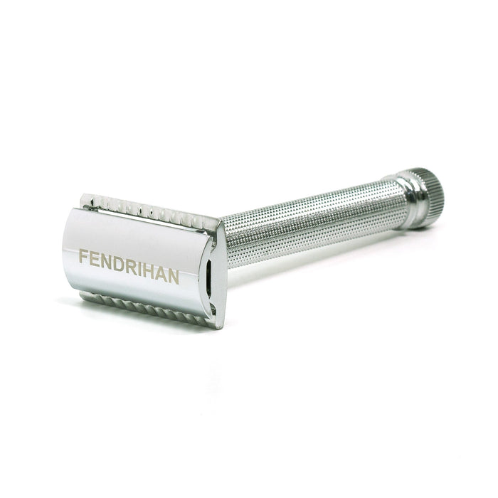 Fendrihan Double Edge Safety Razor, Square Knurled Handle Double Edge Safety Razor Fendrihan 