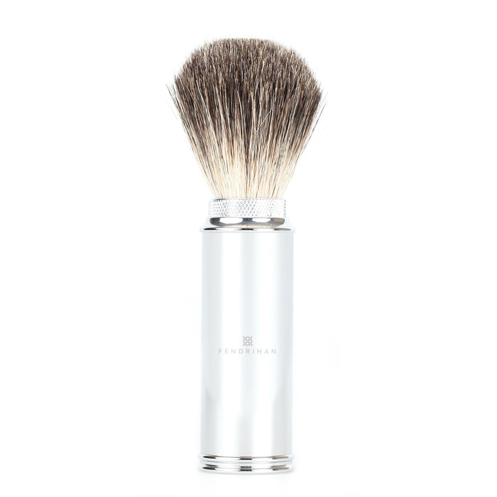 Fendrihan Travel Shaving Brush, Pure Badger Badger Bristles Shaving Brush Fendrihan 