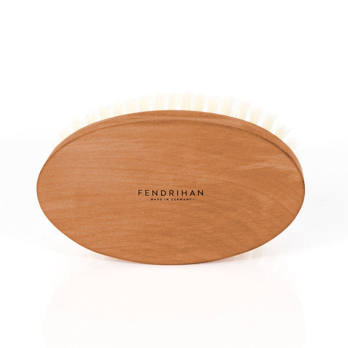 Men's Pearwood Military Hairbrush with Soft Light Bristles - Made in Germany Hair Brush Fendrihan 