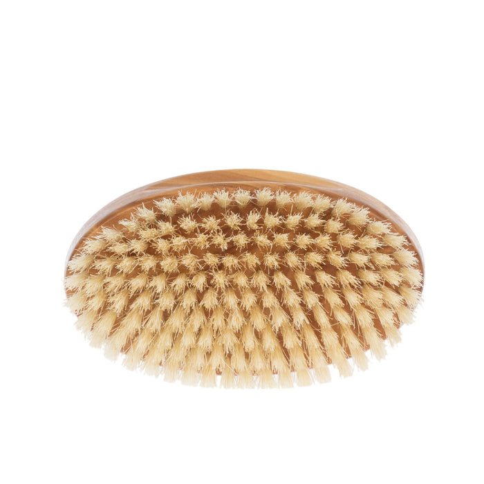 Men's Olivewood Military Hairbrush with Soft Light Bristles - Made in Germany Hair Brush Fendrihan 