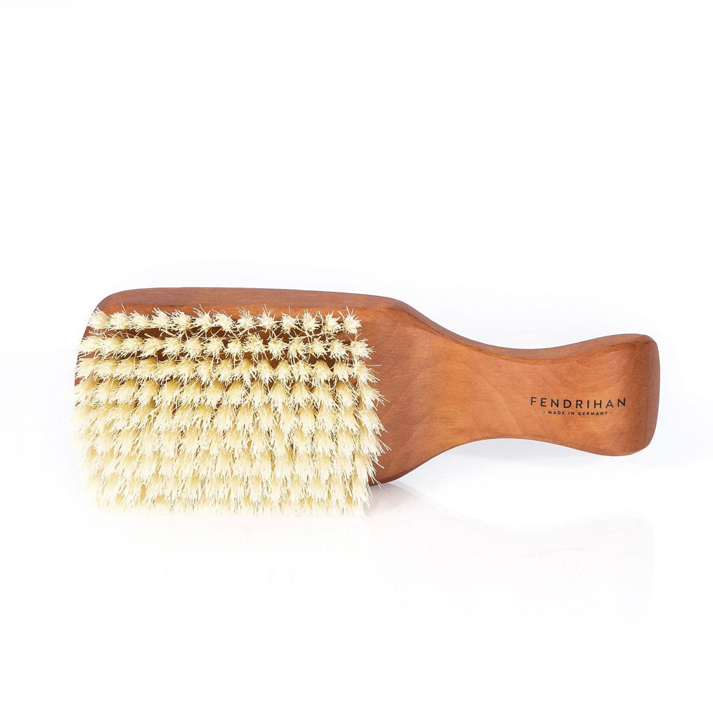 Men's Pearwood Hairbrush with Extra-Soft Light Bristles - Made in Germany Hair Brush Fendrihan 