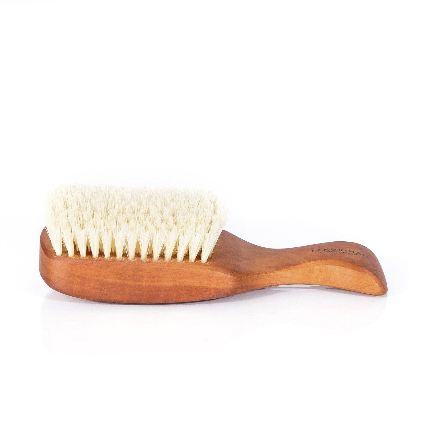 Men's Pearwood Hairbrush with Extra-Soft Light Bristles - Made in Germany Hair Brush Fendrihan 