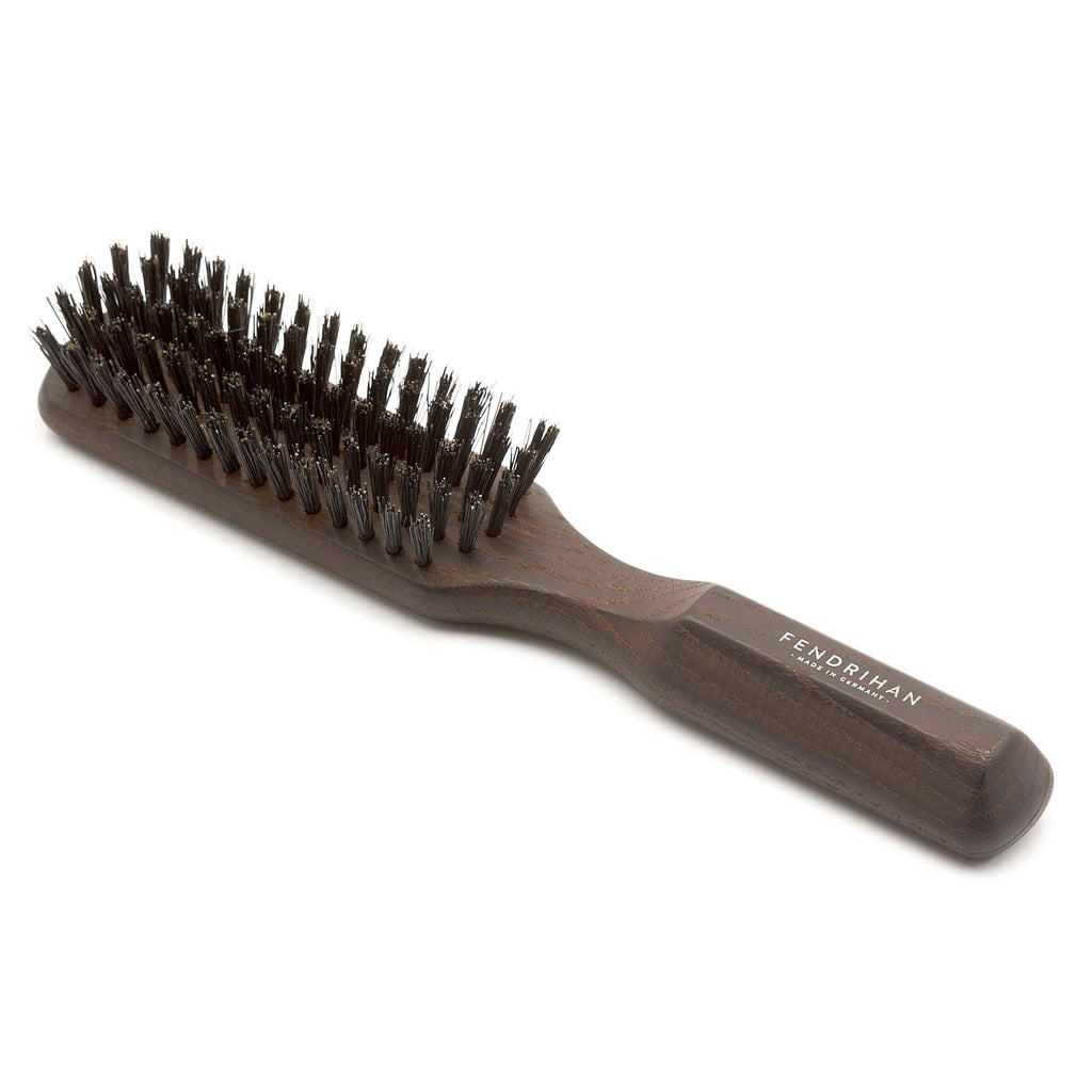 5 Row Thermowood Ash Hairbrush with Boar Bristles - Made in Germany Hair Brush Fendrihan 