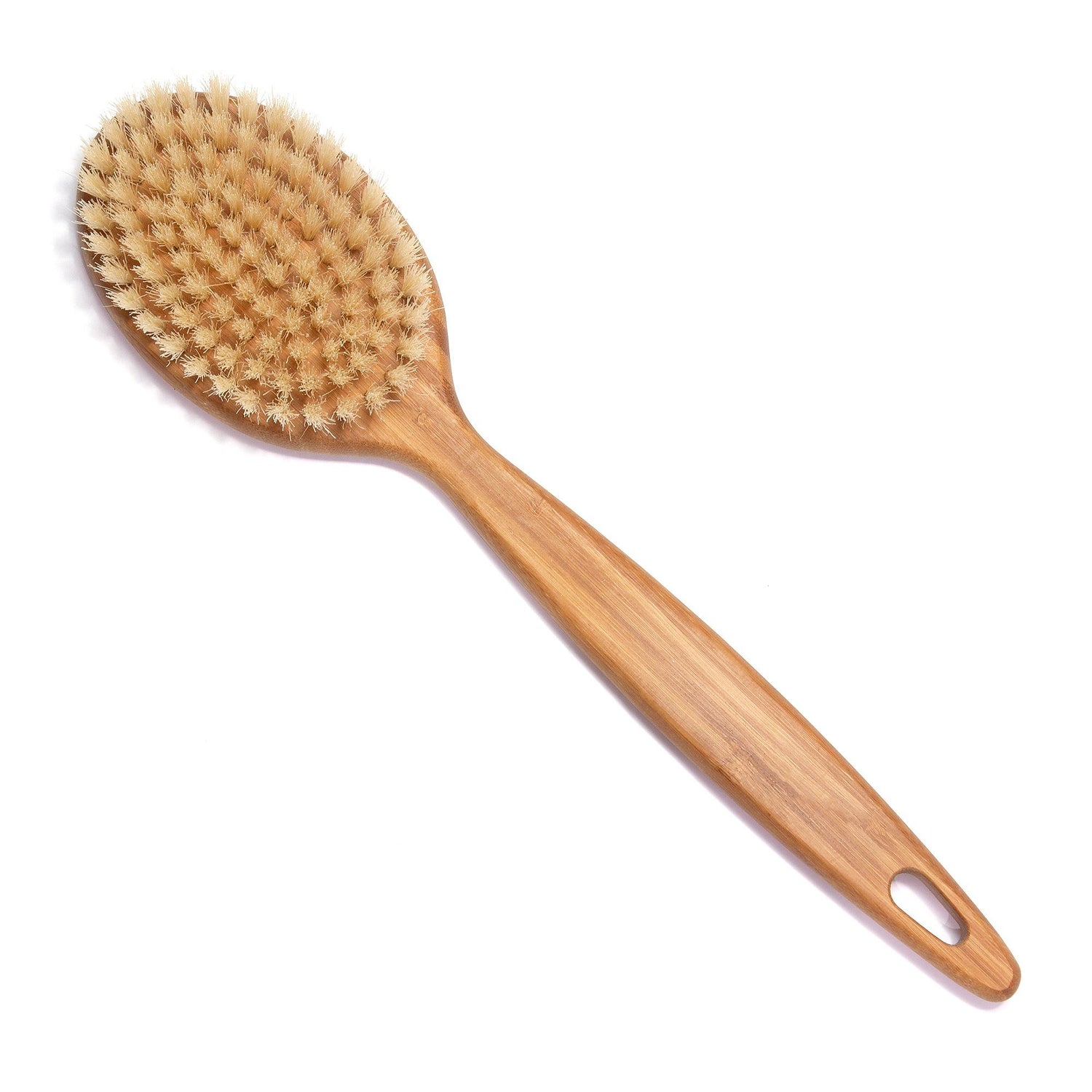 Bamboo Bath Brush with Natural Boar Bristles - Made in Germany Bath Brush Fendrihan 